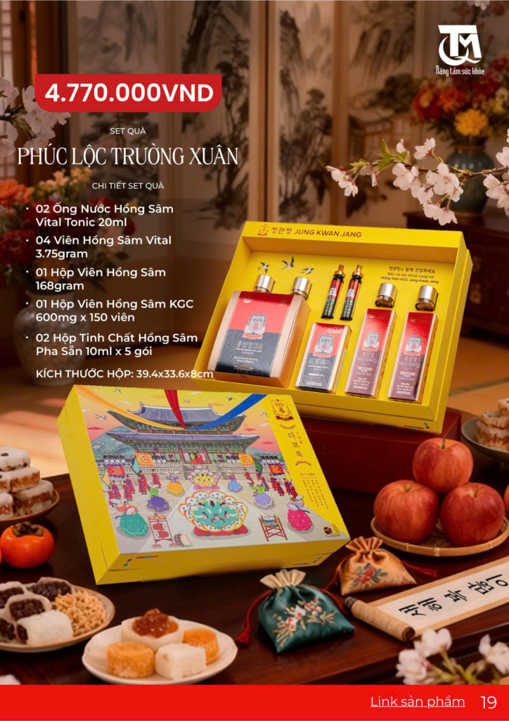 SET QUÀ TẶNG PHÚC LỘC TRƯỜNG XUÂN