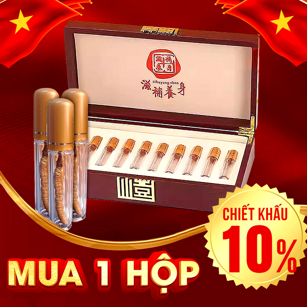 Đông Trùng Hạ Thảo Khô Nguyên Con 10g/ Hộp Vip D300-10V1