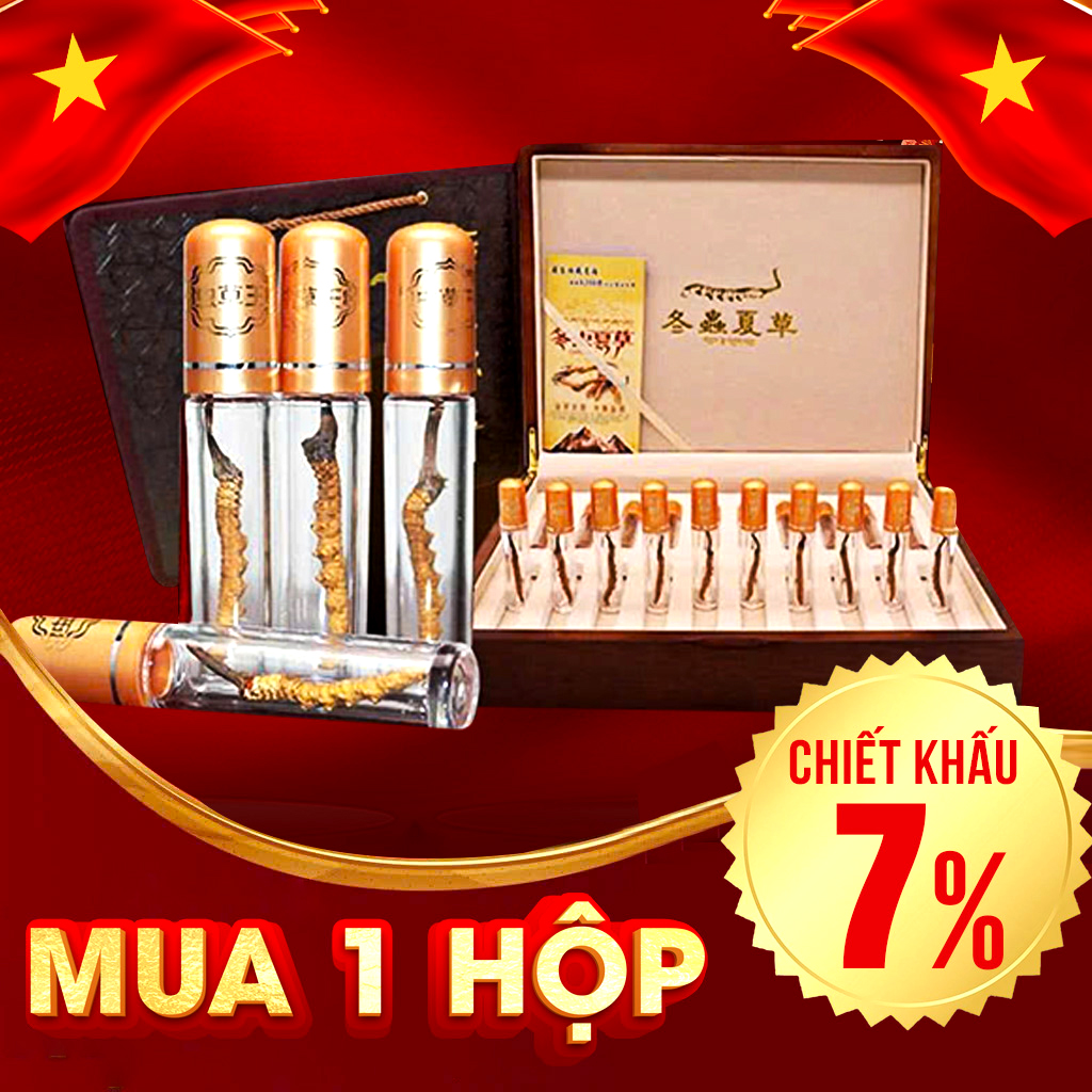 Đông Trùng Hạ Thảo Nguyên Con Tây Tạng 20g/hộp D400-20V1