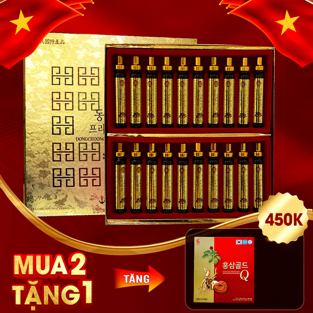 Tinh Chất Đông Trùng Hạ Thảo BIO Hàn Quốc Hộp 20 Ống